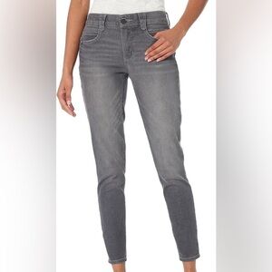 Democracy “Ab”solution Women's Charcoal Skinny Jeans size 10